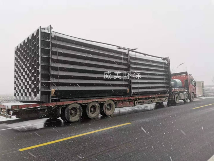 冒風(fēng)雪、戰(zhàn)嚴(yán)寒，2020新年伊始濕電除塵器發(fā)貨貴州