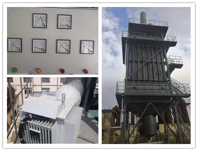大連鋅焙砂冶煉濕電除塵器調(diào)試運行