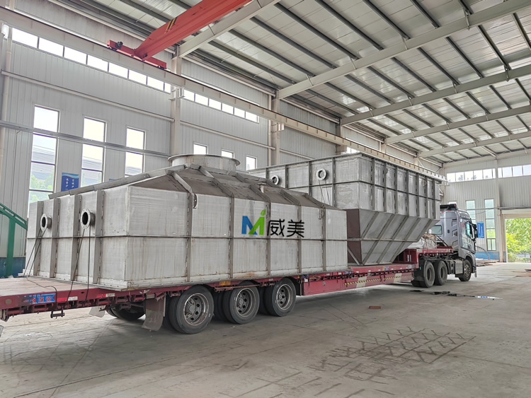 濕電除塵器發(fā)貨寧夏 應(yīng)用于氫氰酸尾氣治理項(xiàng)目